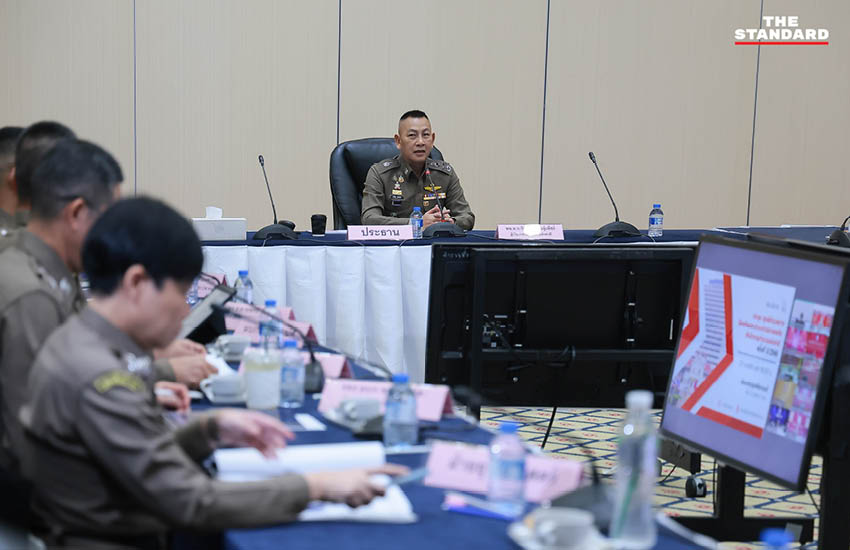 ผบ.ตร. กิตติ์รัฐ พันธุ์เพ็ชร์ นโยบายปราบปรามยาเสพติด