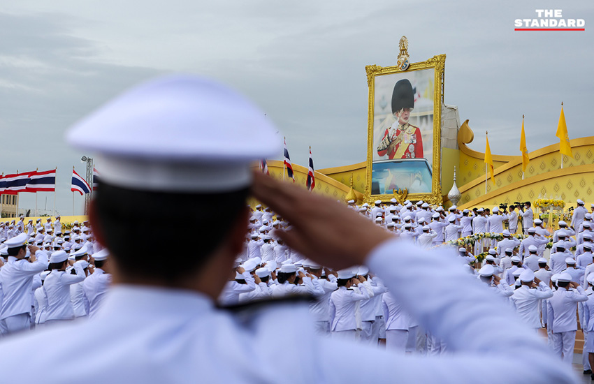 พิธีตักบาตรวันเฉลิมพระชนมพรรษา 28 กรกฎาคม ณ ท้องสนามหลวง