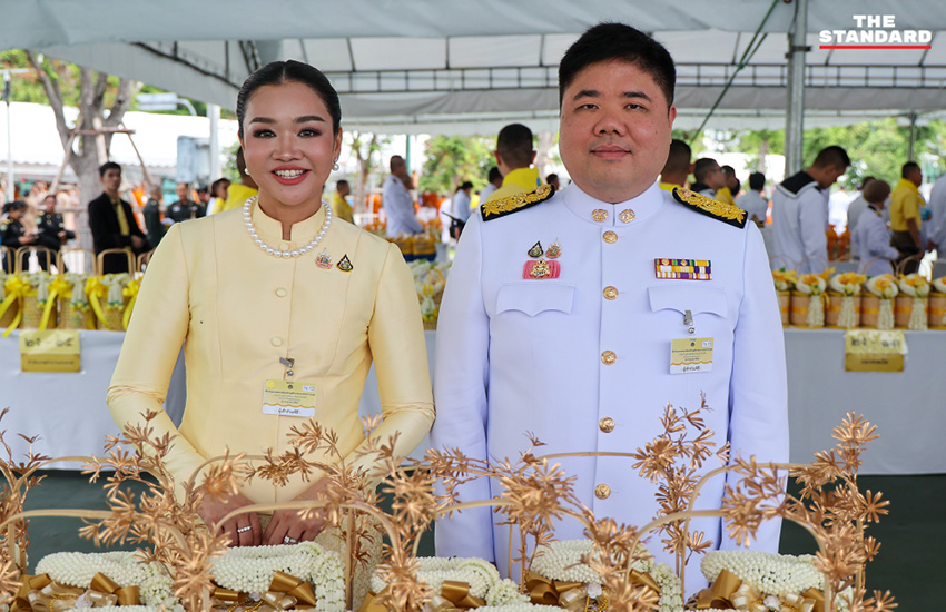 พิธีตักบาตรวันเฉลิมพระชนมพรรษา 28 กรกฎาคม ณ ท้องสนามหลวง