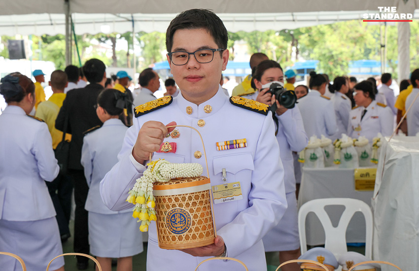 พิธีตักบาตรวันเฉลิมพระชนมพรรษา 28 กรกฎาคม ณ ท้องสนามหลวง