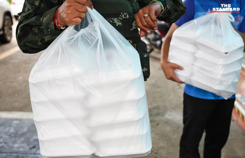 คนไทยศรีสะเกษส่งอาหาร-กำลังใจแนวชายแดน