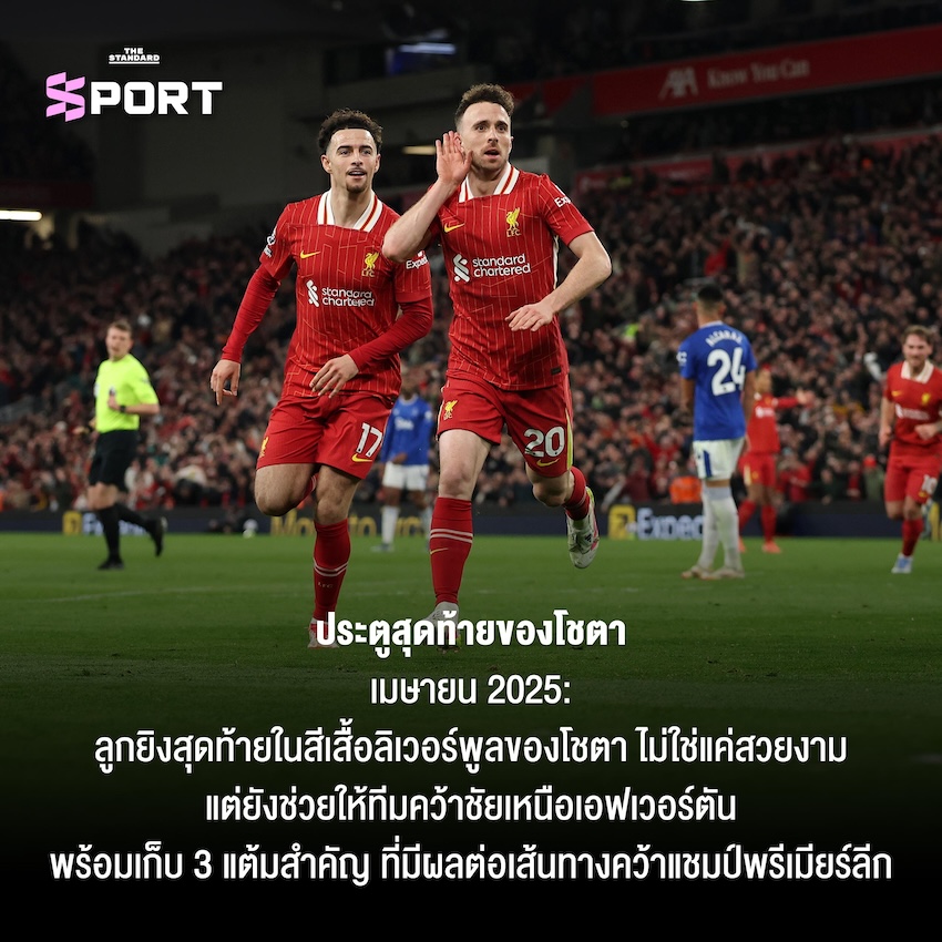 ความทรงจำของ Diogo Jota กับลิเวอร์พูล