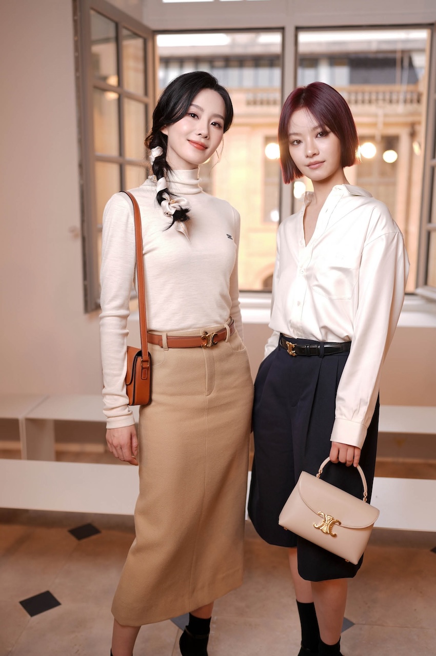 CELINE Spring 2026 runway with V BTS and Michael Rider debut
