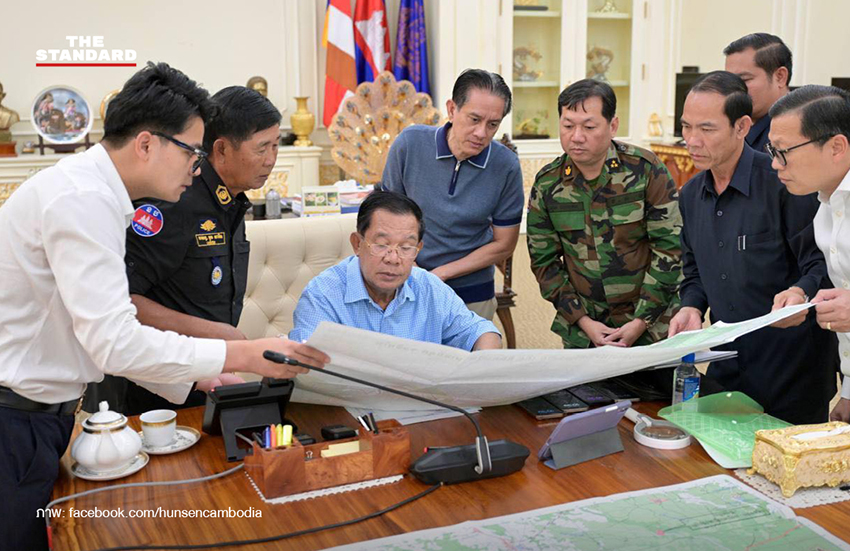 น เซน โต้ข่าวลือ ร่วมสั่งการชายแดนไทยกัมพูชา