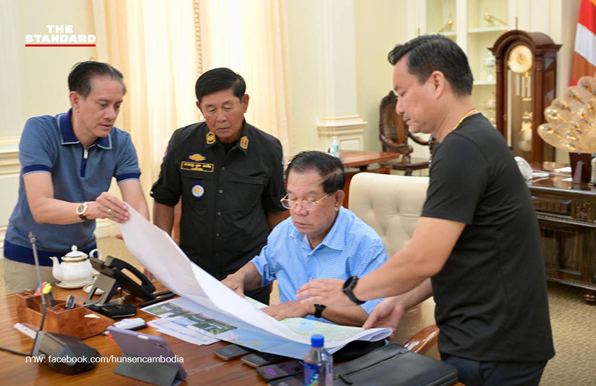 น เซน โต้ข่าวลือ ร่วมสั่งการชายแดนไทยกัมพูชา