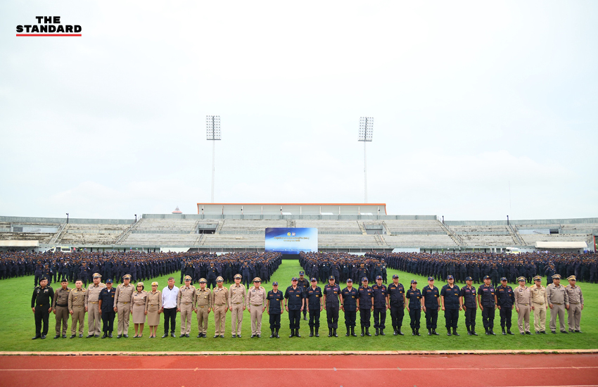 ภูมิธรรมเปิดงานวัน ชรบ. ศรีสะเกษ กำลังพล 4,000 นาย