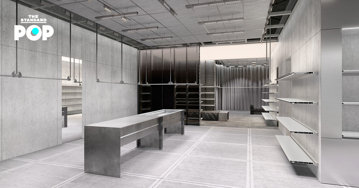 ร้าน Balenciaga สาขาใหม่ที่ ICONSIAM กรุงเทพ พื้นที่ 375 ตารางเมตร ออกแบบสไตล์ Raw Architecture