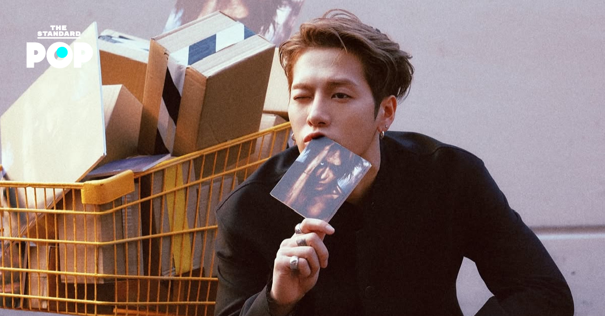 Jackson Wang โปรโมตอัลบั้ม MAGICMAN 2 ถ่ายภาพโดย Team Wang Records