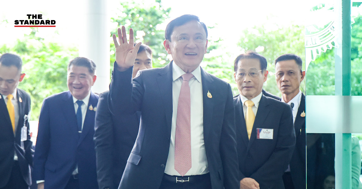 ทักษิณ ชินวัตร ลงพื้นที่ช่วยเหลือผู้ประสบเหตุในอุบลราชธานี
