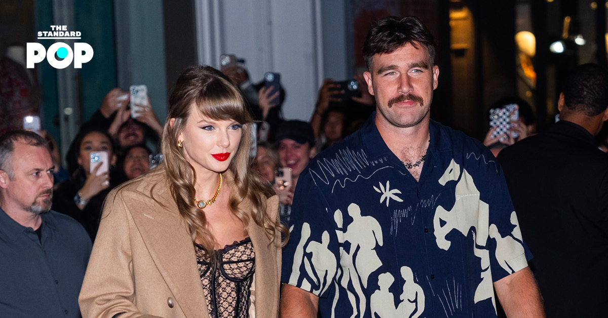 Travis Kelce และ Taylor Swift เดินคู่กันในนิวยอร์ก ช่วงปี 2024