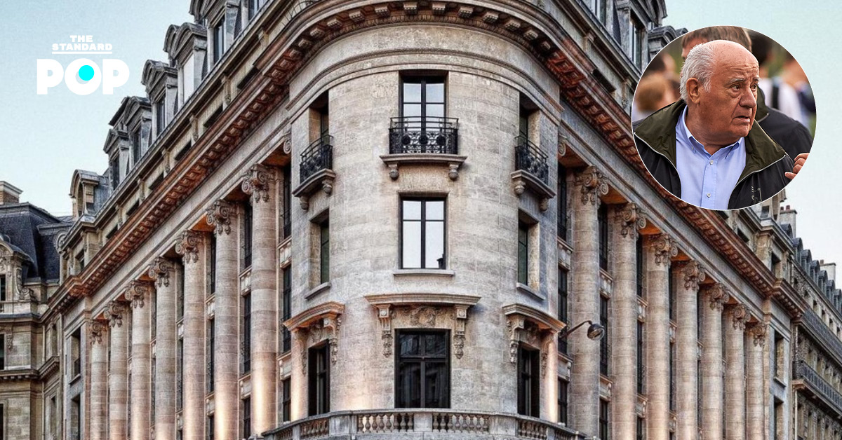 ภาพโรงแรม Hotel Banke ในกรุงปารีส ซึ่งเจ้าของแบรนด์ Zara เพิ่งเข้าซื้อกิจการในมูลค่ากว่า 3.66 พันล้านบาท
