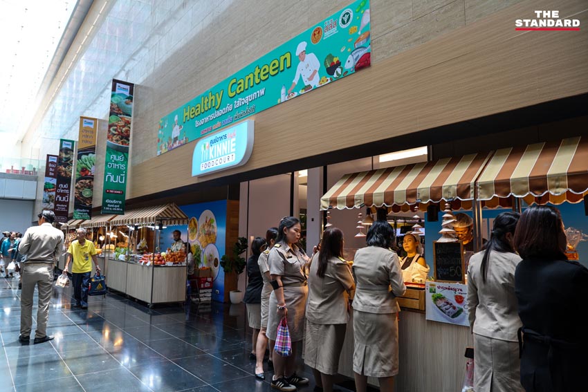 โรงอาหารใหม่รัฐสภา กินนี่ Food Court