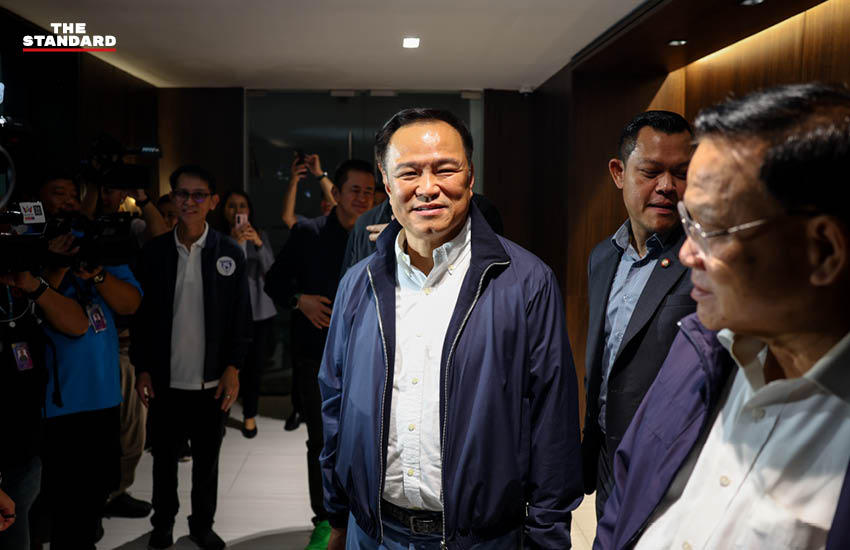 อนุทิน ชาญวีรกูล จัดตั้งรัฐบาล