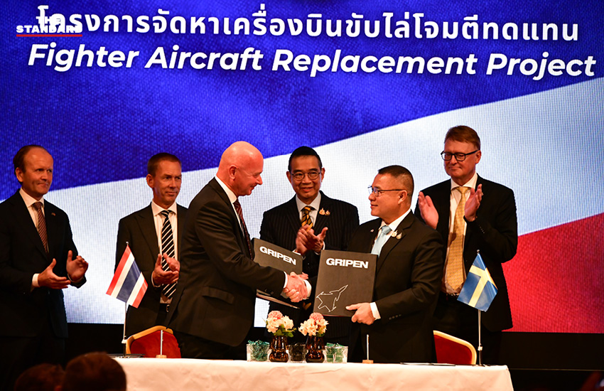 ไทยลงนามจัดซื้อ Gripen