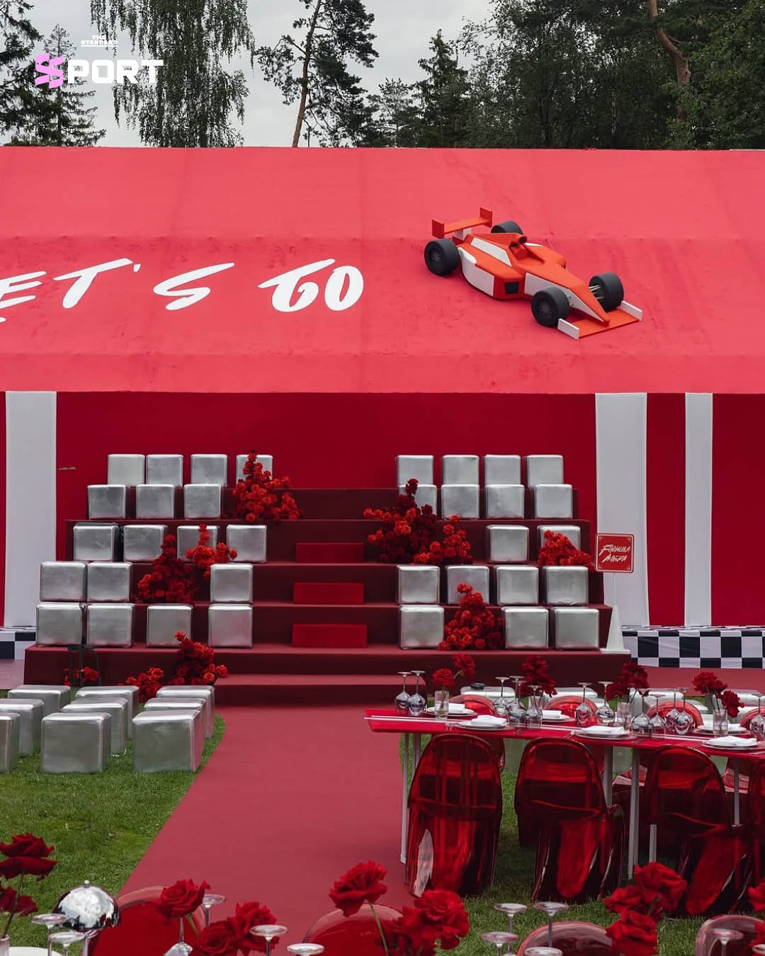  การตกแต่งงานแต่งงาน ธีม F1