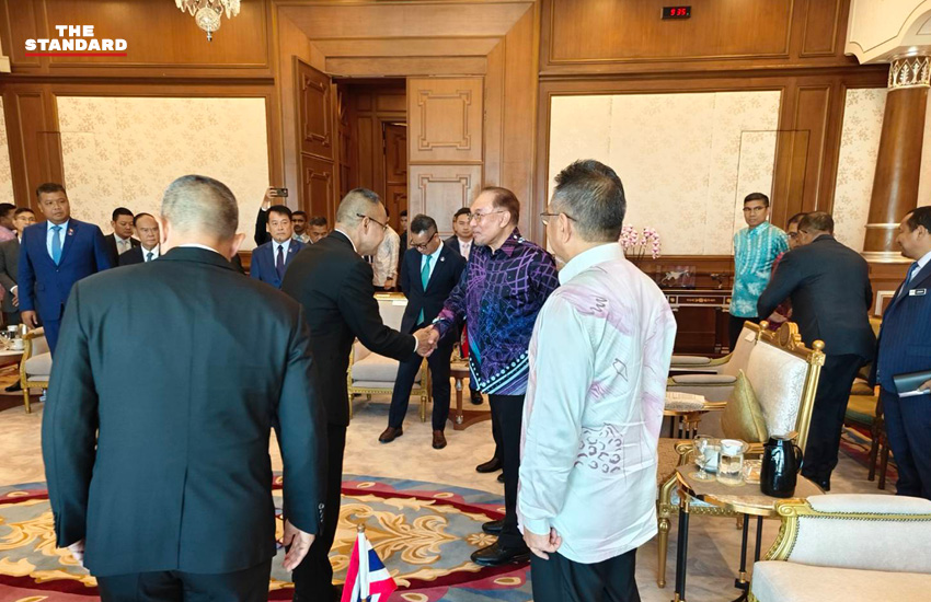 พล.อ. ณัฐพล นาคพาณิชย์ เข้าพบ อันวาร์ อิบราฮิม