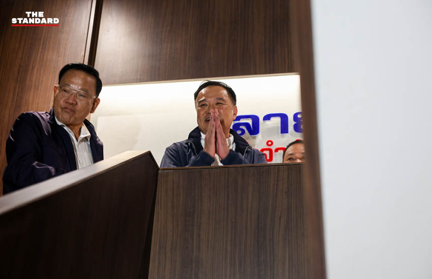 อนุทิน ชาญวีรกูล จัดตั้งรัฐบาล