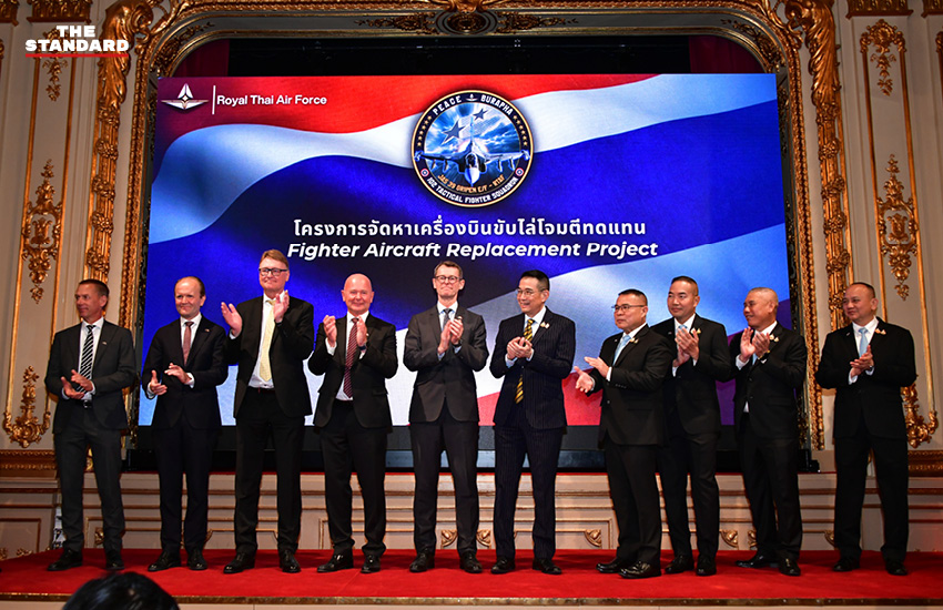 ไทยลงนามจัดซื้อ Gripen