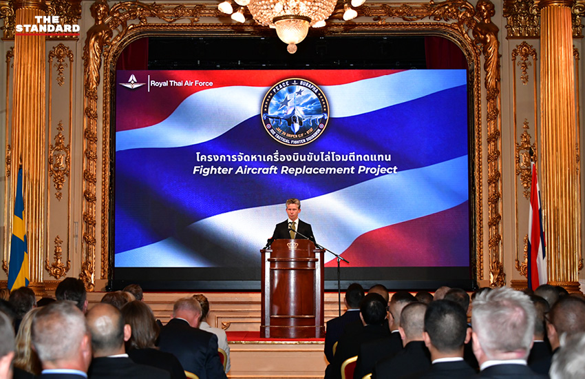 ไทยลงนามจัดซื้อ Gripen
