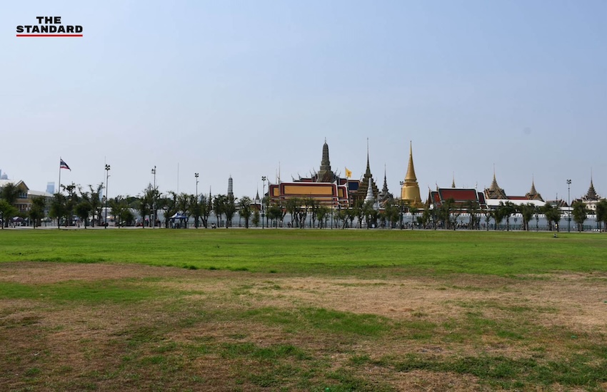 กทม. เดินหน้าปรับปรุงท้องสนามหลวง ตามแผนบำรุงรักษาพื้นที่ 
