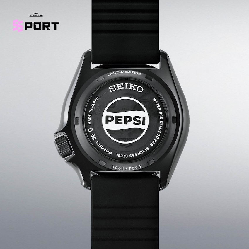 Seiko x Pepsi เปิดตัวนาฬิกา