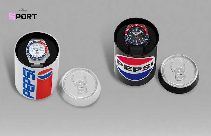 Seiko x Pepsi เปิดตัวนาฬิกา