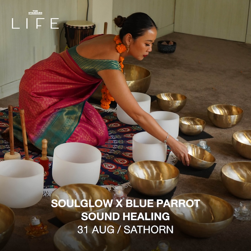 SoulGlow x Blue Parrot Sound Healing

