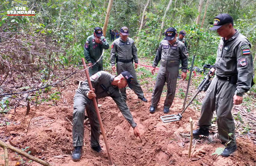 EOD ศรีสะเกษ ทำลายวัตถุระเบิด