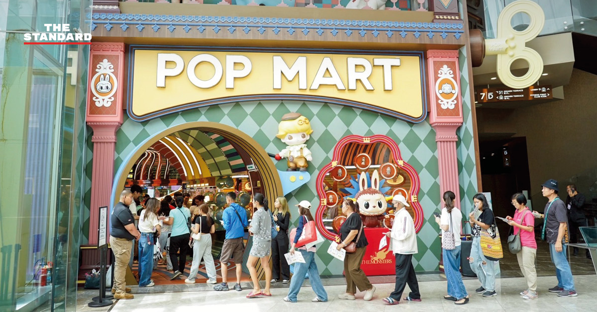 POP MART Global Landmark Store สาขาที่ใหญ่ที่สุดในโลก บนชั้น 7 ไอคอนสยาม