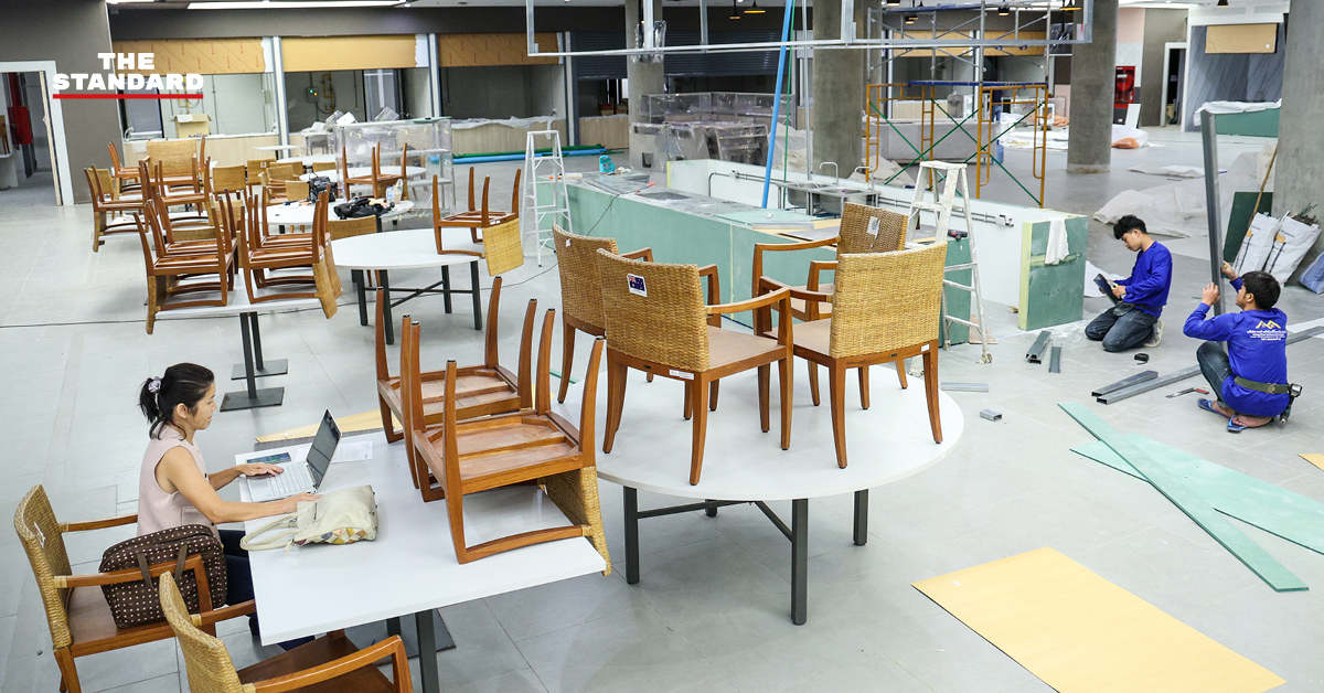 โรงอาหารใหม่ภายในอาคารรัฐสภาชั้น B2