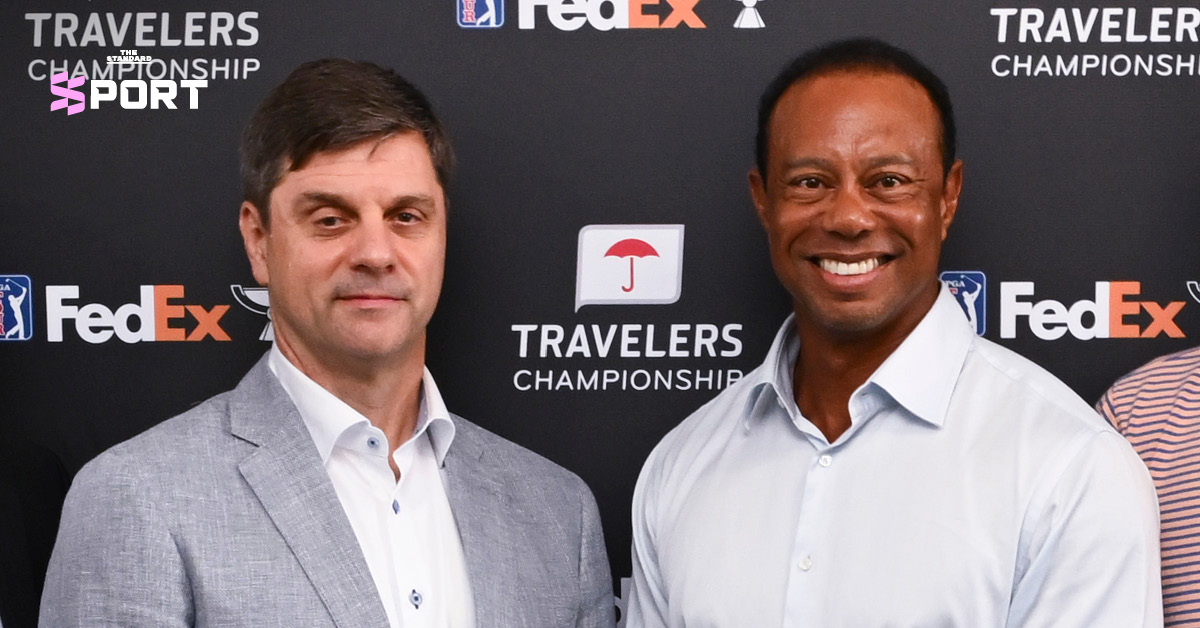 Brian Rolapp ซีอีโอ PGA Tour และ Tiger Woods ร่วมขับเคลื่อนการปฏิรูปกอล์ฟ