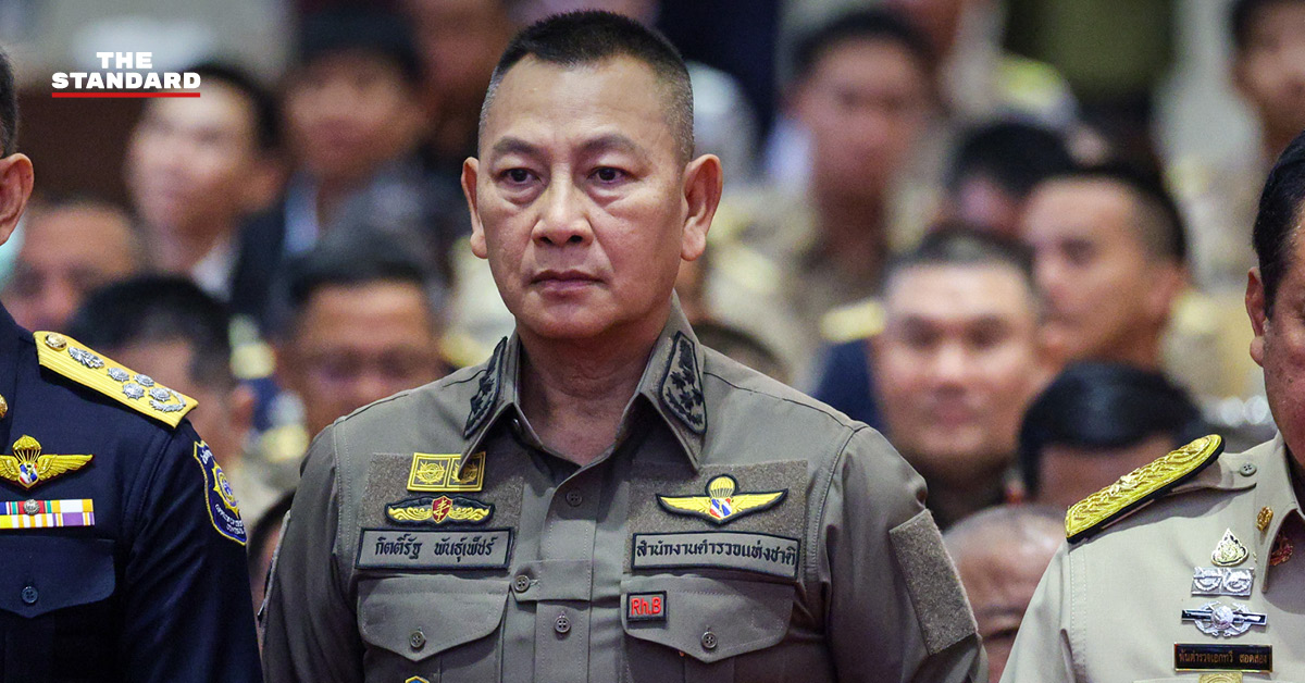 พล.ต.อ.กิตติ์รัฐ พันธุ์เพ็ชร์ ผบ.ตร. แถลงภารกิจปราบปรามอาชญากรรม