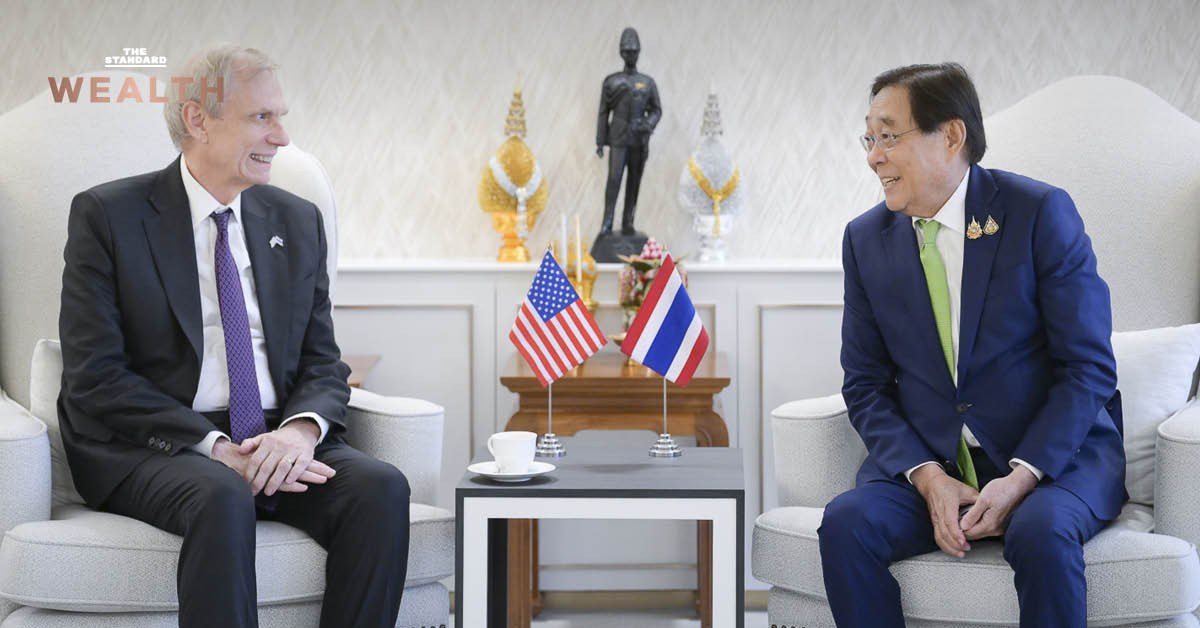 รองนายกฯ พิชัยหารือเอกอัครราชทูตสหรัฐฯ เรื่องภาษีและความร่วมมือชายแดน
