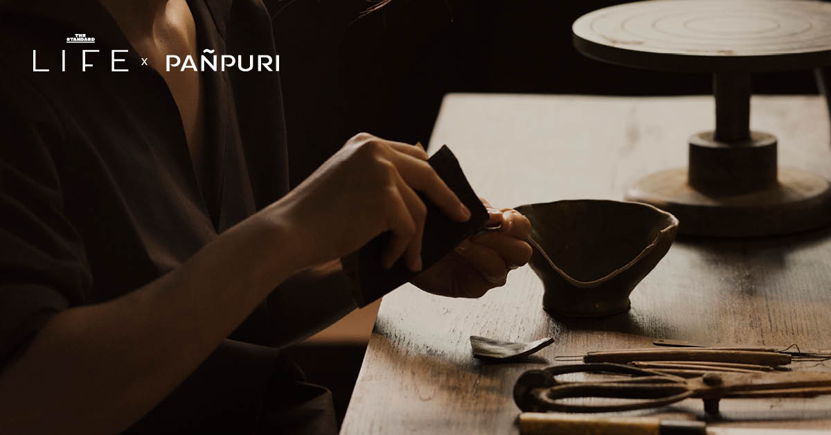PAÑPURI ศิลปะแห่งการชะลอจังหวะชีวิตด้วยการหายใจ โยคะ ทำอาหาร และ Kintsugi