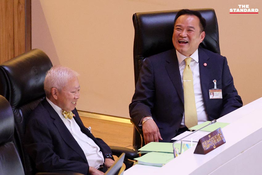 แถลงนโยบายรัฐบาล อภิปรายรัฐสภา อนุทิน