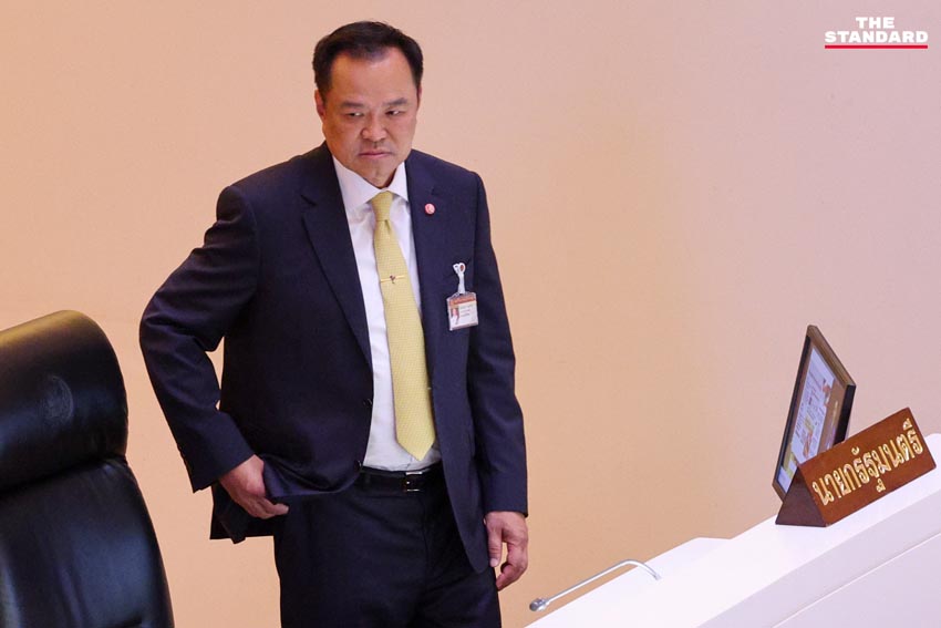 แถลงนโยบายรัฐบาล อภิปรายรัฐสภา อนุทิน