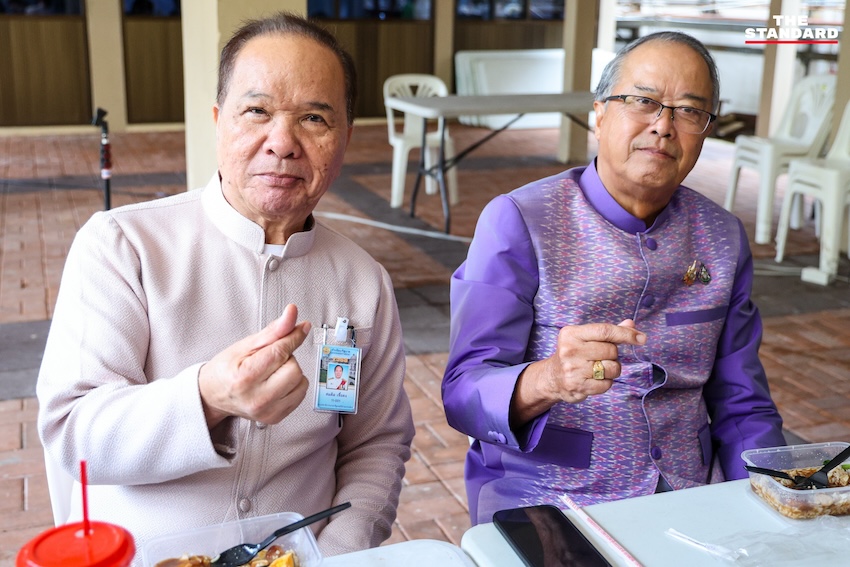 'ภูมิธรรม​-ชูศักดิ์​-จิราพร​' ร่วมรับประทาน​อาหารสื่อทำเนียบ