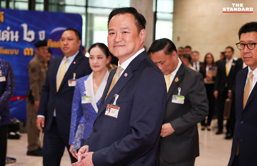 อนุทิน แถลงนโยบาย 