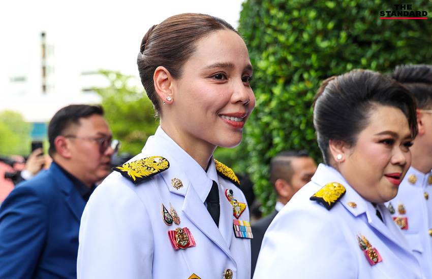 เปิดภาพ ‘ครม.อนุทิน 1’ หน้าตึกไทยคู่ฟ้า 