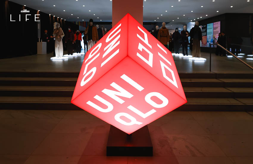 UNIQLO cube at LifeWear exhibition