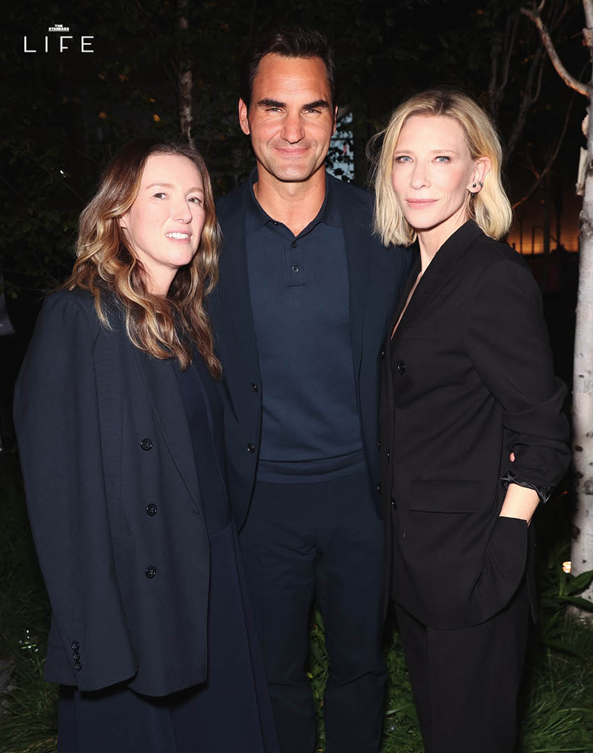  Clare Waight Keller, Roger Federer, Cate Blanchett 