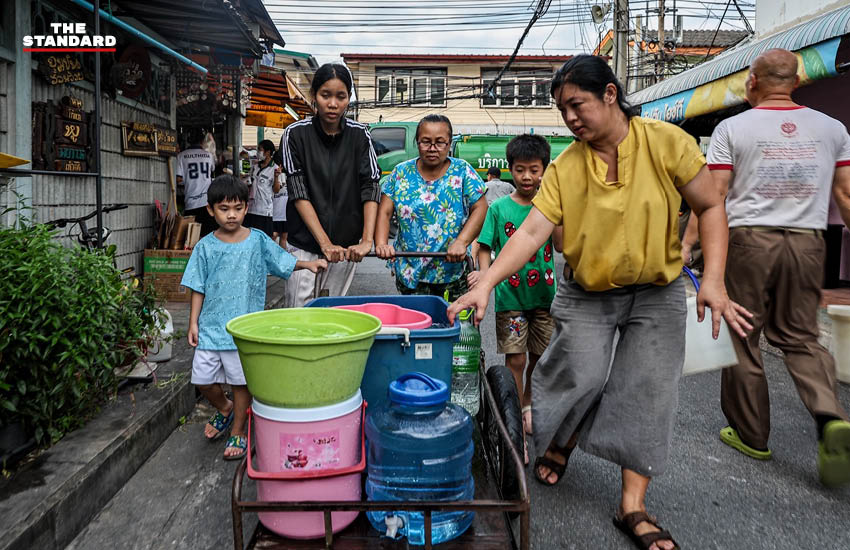 ชาวบ้านในชุมชนสวนอ้อย
