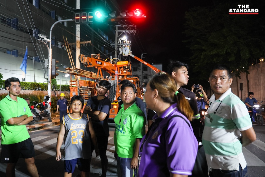 ผู้ว่าฯ ชัชชาติ อัปเดตสถานการณ์ถนนทรุดตัวหน้าโรงพยาบาลวชิรพยาบาล 
