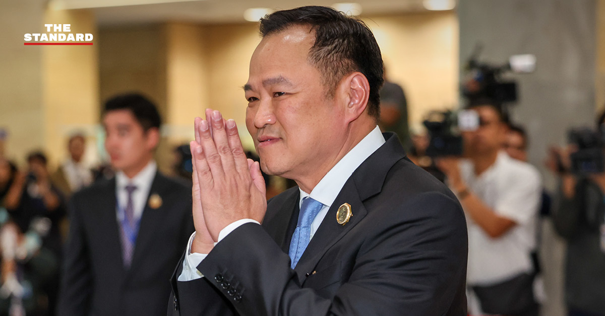 อนุทิน นายกรัฐมนตรี