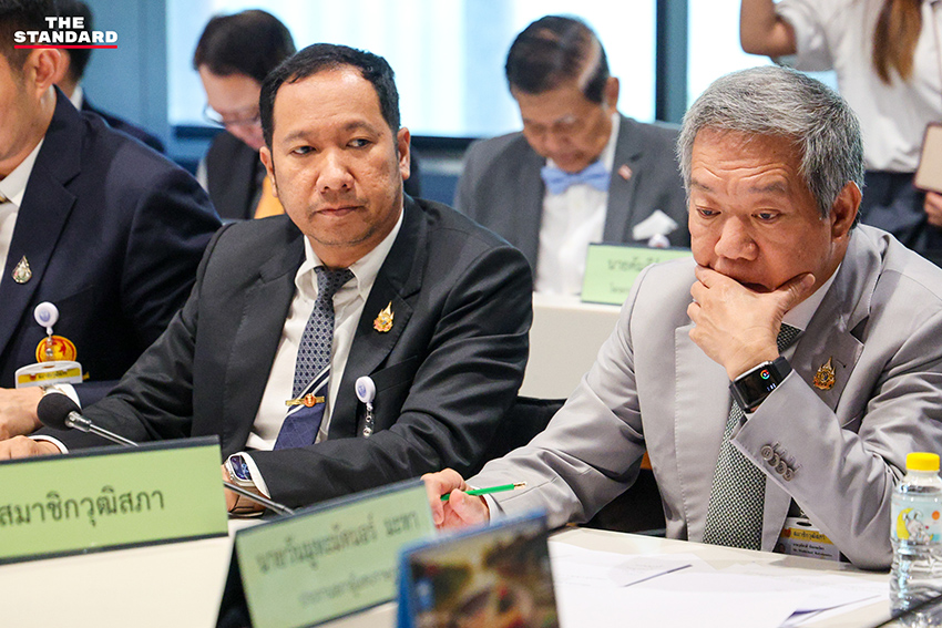 ครม. และสส. ฝ่ายรัฐบาลและฝ่ายค้าน ร่วมประชุมหารือการแบ่งเวลาแถลงนโยบายต่อรัฐสภา