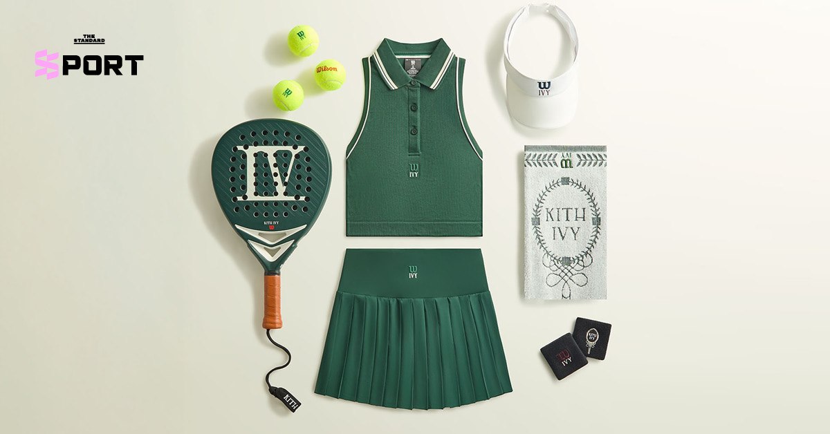 Kith x Wilson คอลเลกชันใหม่ เสื้อผ้าและอุปกรณ์ปาเดล เตรียมวางจำหน่าย 8 กันยายน