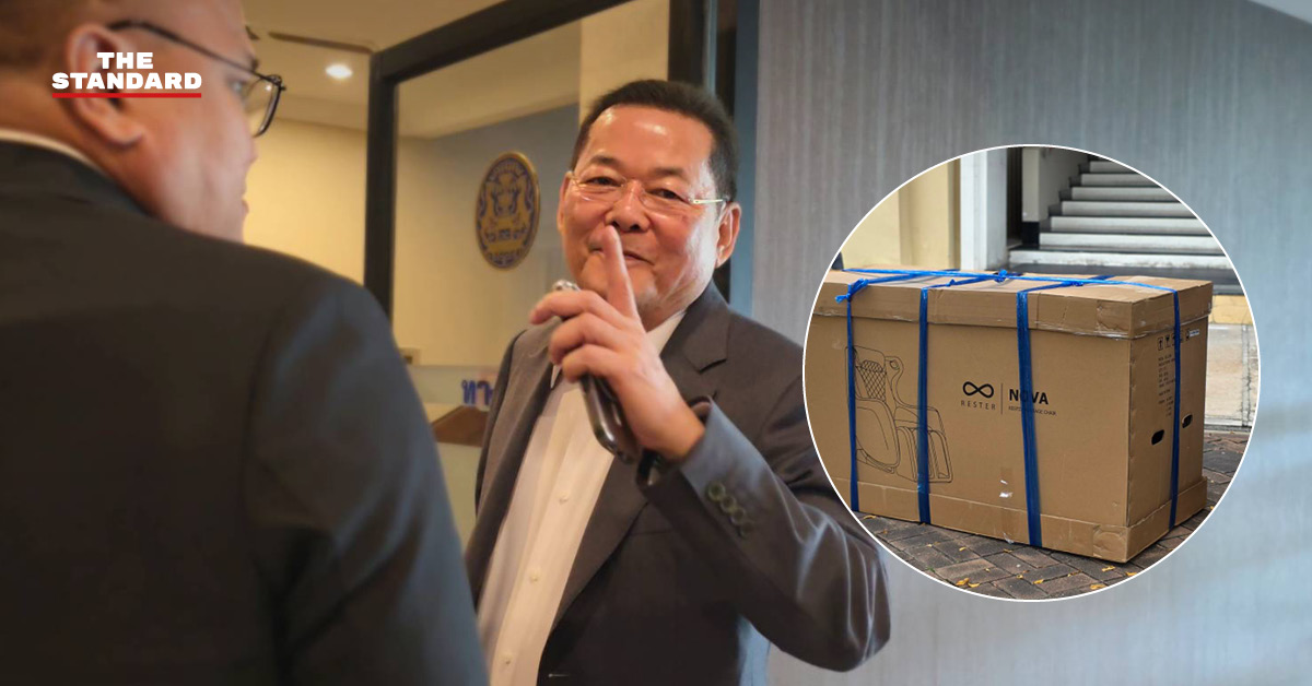 นภินทร ศรีสรรพางค์ ตรวจห้องทำงานในทำเนียบรัฐบาล