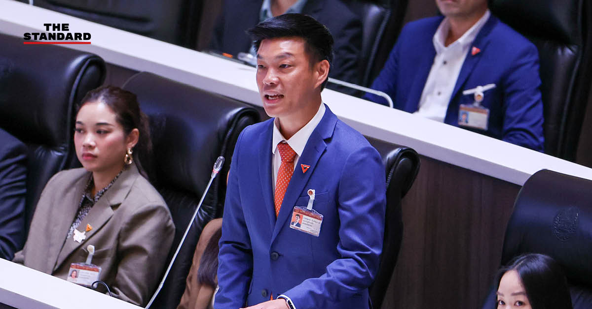 ณัฐพงษ์ เรืองปัญญาวุฒิ ชี้แจงกลางสภา ปมข่าวเลื่อนโหวตนายกรัฐมนตรี