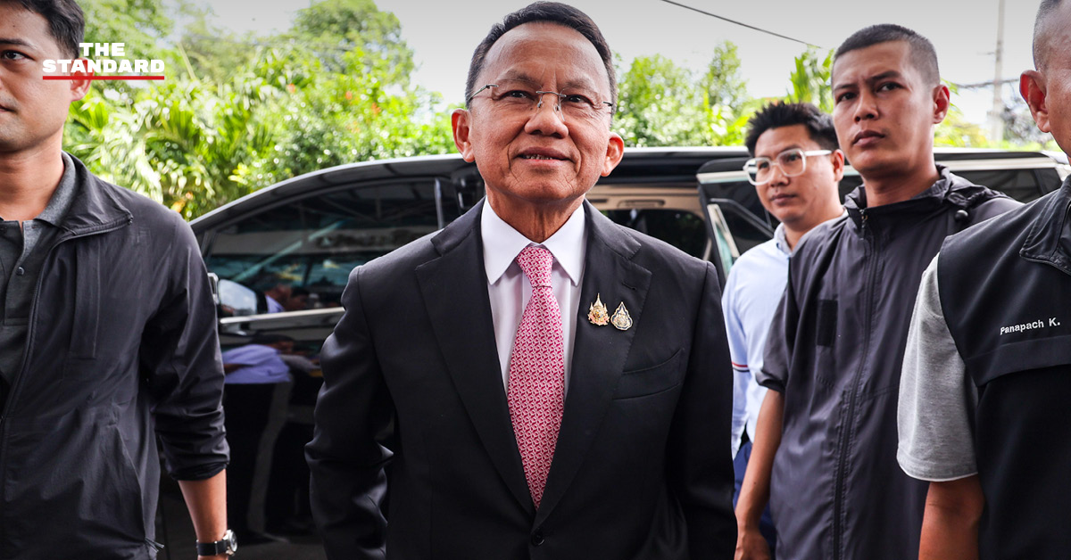 สมศักดิ์ เทพสุทิน แกนนำพรรคเพื่อไทยให้สัมภาษณ์ประเด็น สส.โหวตสวนมติพรรค