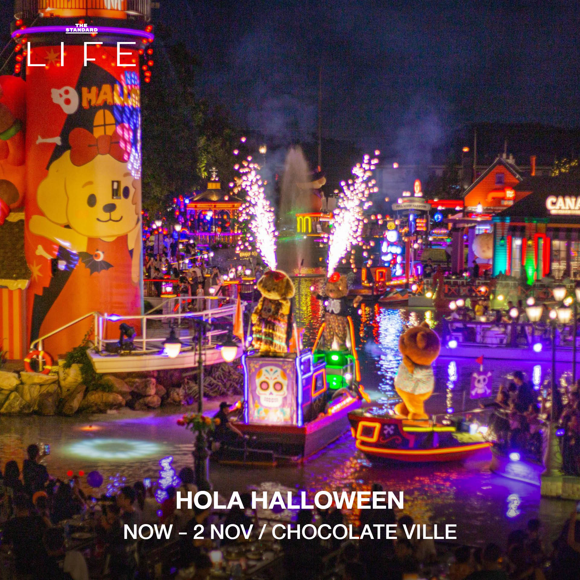 HOLA HALLOWEEN Spooky Night at Chocolate Ville